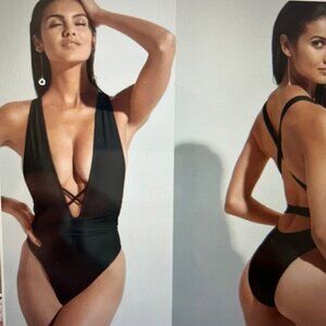 Venus Swimwear Sports Illustrated Brazilian Wrap One Piece